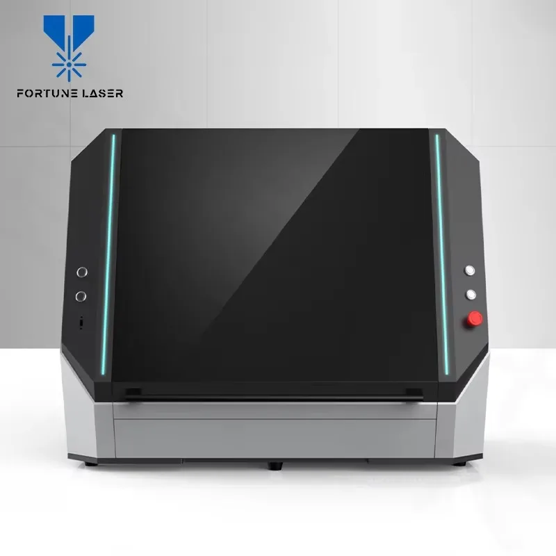 800W CNC Fully‑enclosed Fiber Laser Cutter High‑power Machine For Metal Sheet Tube Industrial Fabrication Working Device
