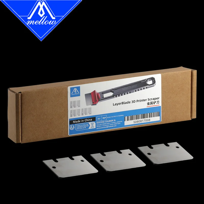 أداة إزالة طباعة شفرة Mellow LadyerBlade ثلاثية الأبعاد SK5 للطابعات ثلاثية الأبعاد - متوافقة مع Bambu Lab، Creality، Voron #6