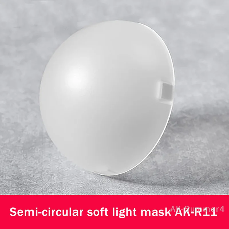 1pc AK-R11 substituição do difusor de cúpula magnética para flash de cabeça redonda v1/para ad200/ad200pro/para flash série V1/S-R2 peça de reposição