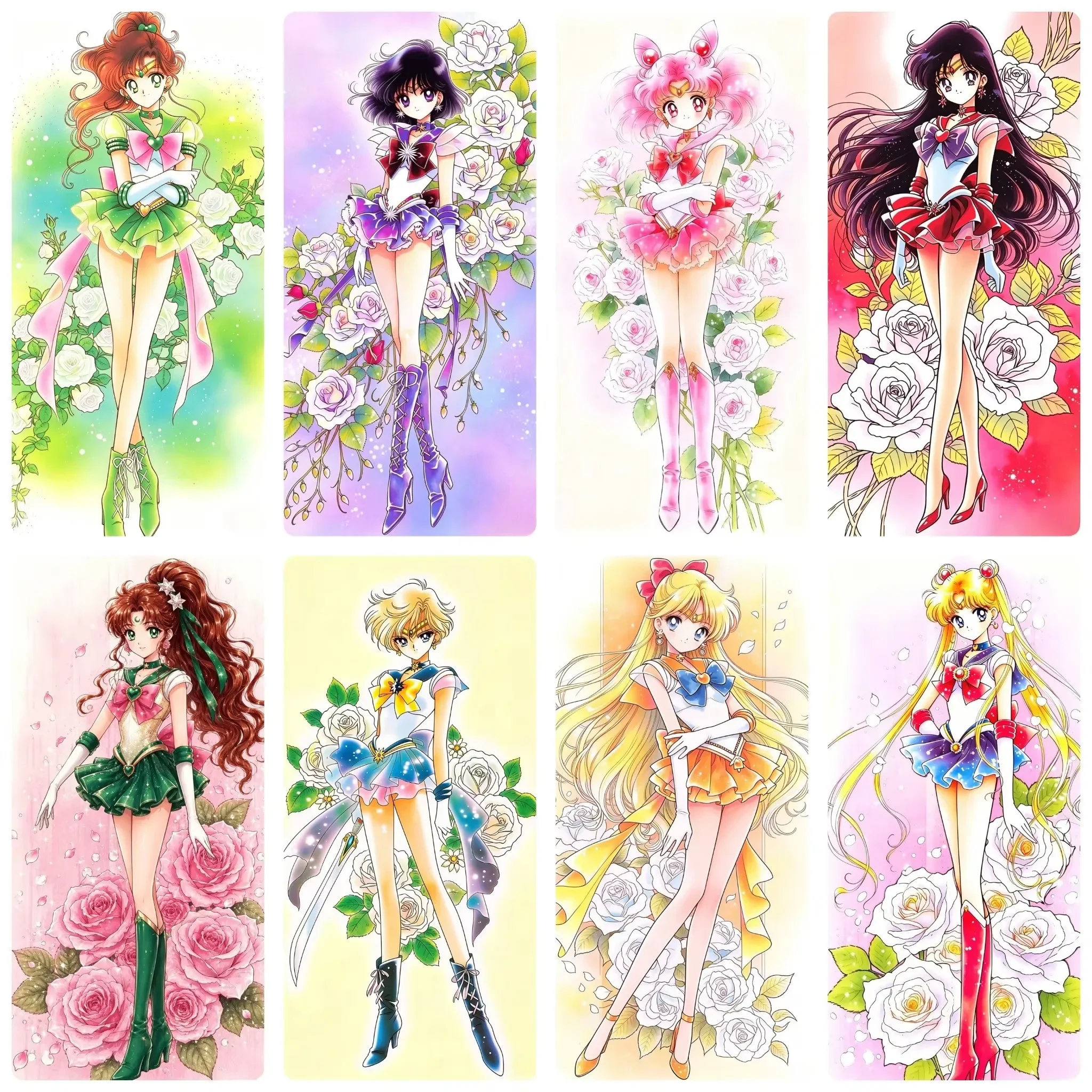 Diamond Mosaic Art DIY Sailor Moon Anime Cartoon Characters Diamond Painting Kit Handmade Home Wall Decor Gift