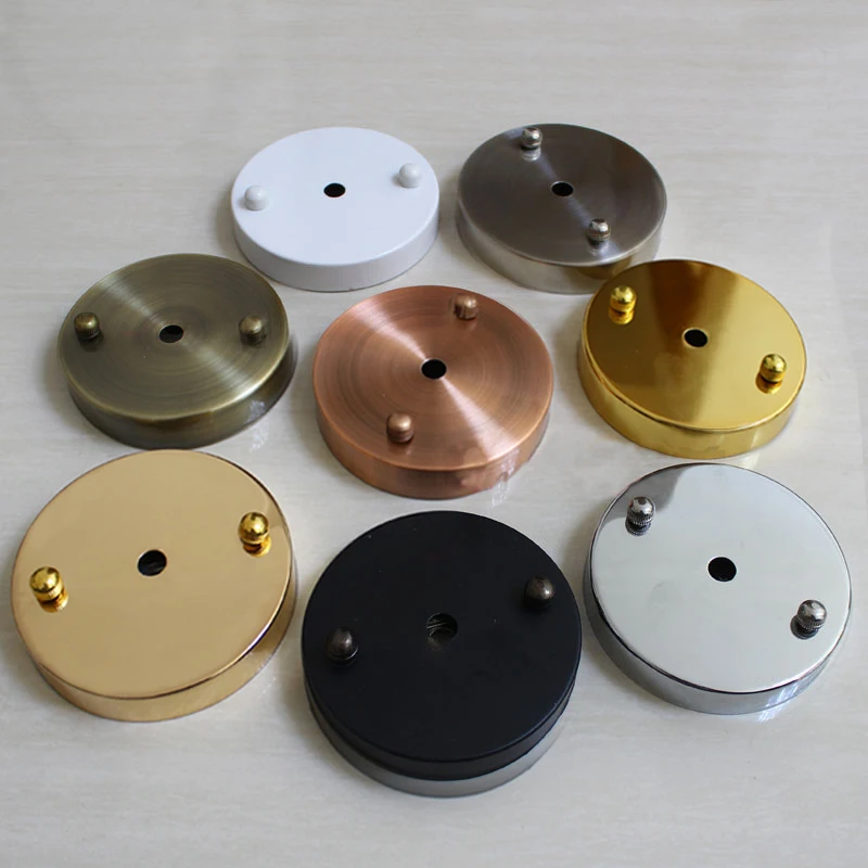10CM Ceiling Base Plate Round Metal Pendant Light Accessories