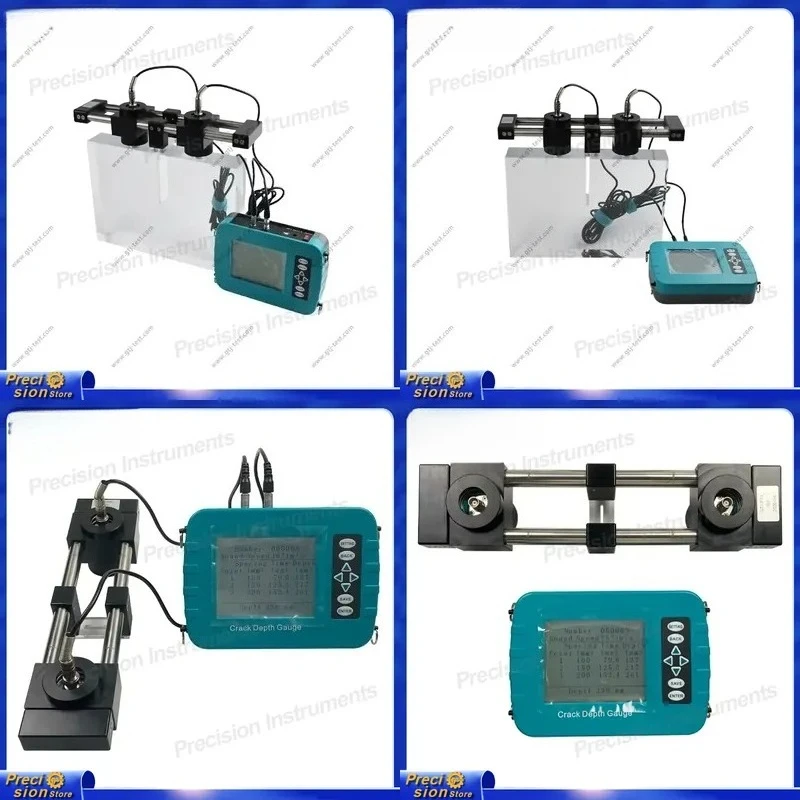 For Concrete Crack Width Gauge Depth Meter Automotive Repair Tool Car Body Gap Measurement Instrument Auto Parts Accessories