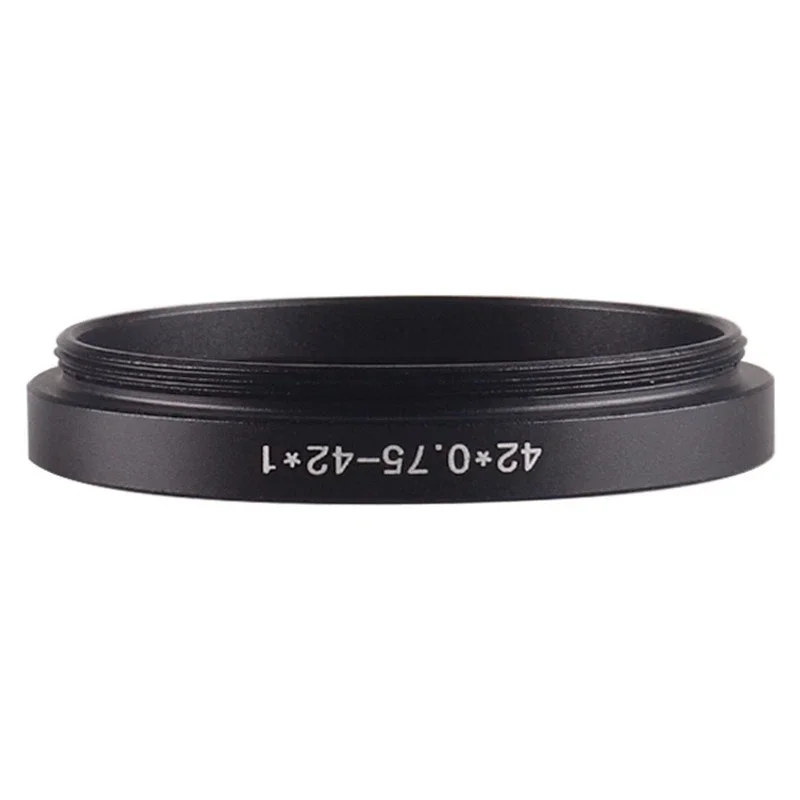 M42*0.75-M42*1 Adapter Ring, M42*1mm External Thread to M42*0.75mm Internal Thread, T2 to M42 Extension Ring