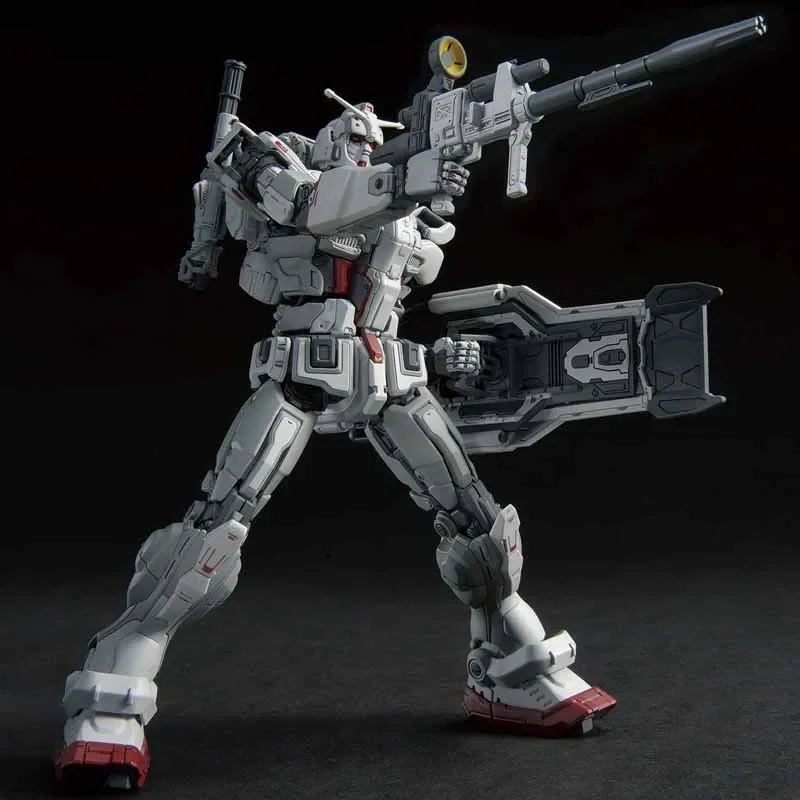 バンダイ-ガンダムアクションフィギュア,hguc,1/144 RX-78 g,e,ex [rfv],おもちゃモデル,ギフトコレクション,在庫あり