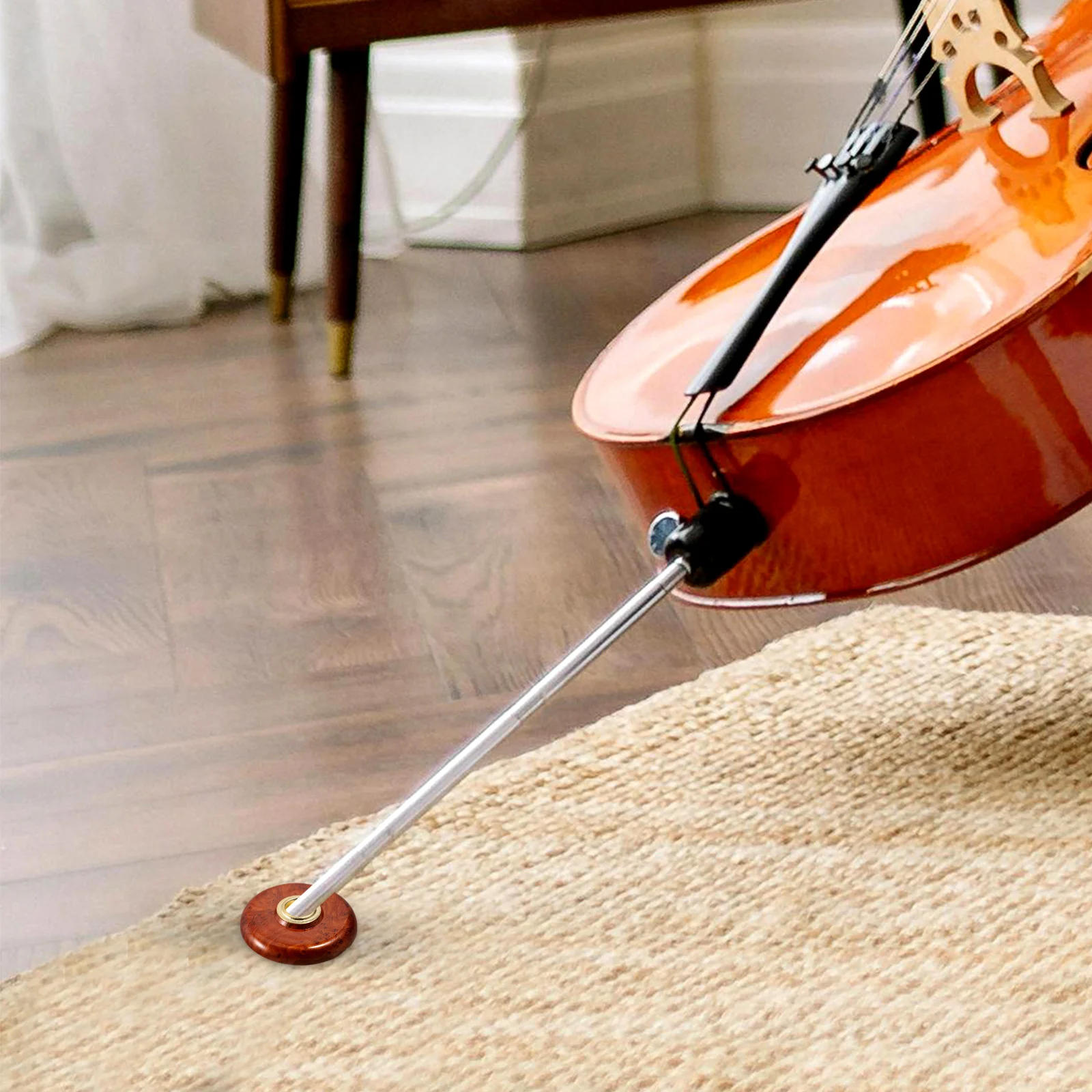 

Rubber Non-Slip Cello Mat Portable Floor Protector Lightweight Cello Holder Stopper Musical Instrument Accessory