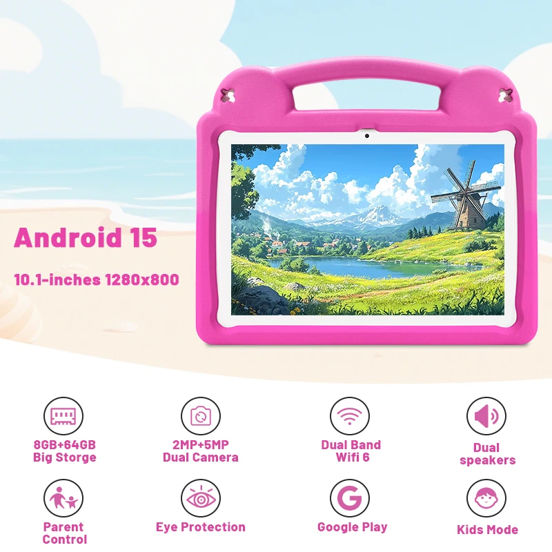 ANRY Android 15 Kids Tablet 10.1