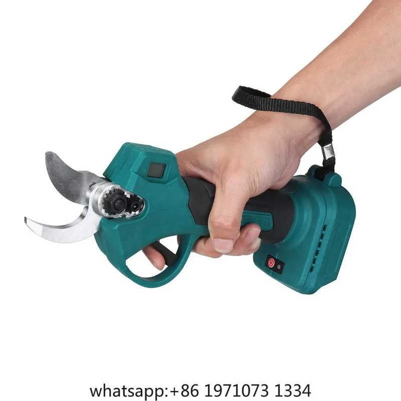 50mm 2000W Brushless Electric Pruning Shears Pruner Cordless Electric Garden Scissors Fruit Tree Cutter for Makita 18V Battery