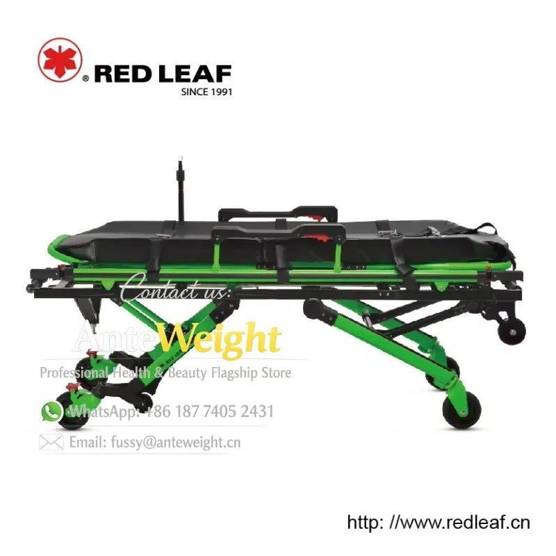 New System Ambulance Stretcher Trolley Automatic Loading Ambulance Stretcher for Emergency Transfer