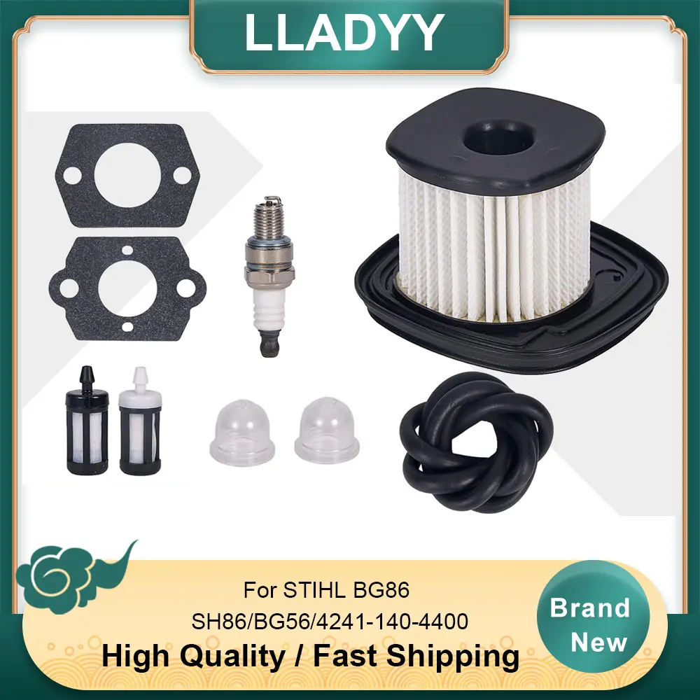 

Air Filter & Carburetor Kit for STIHL BG86 SH86 - Replaces 4241-140-4400