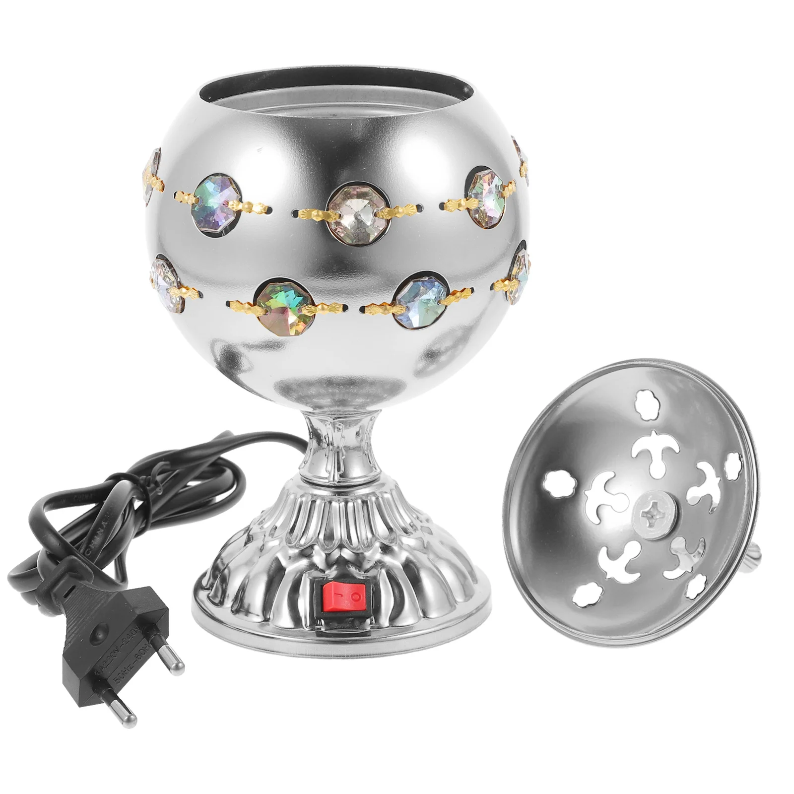 

Arabian Electric Incense Burner Decorative Censer Aroma Therapy Home Office Yoga Room Gift Families Friends Aroma Incense Burner