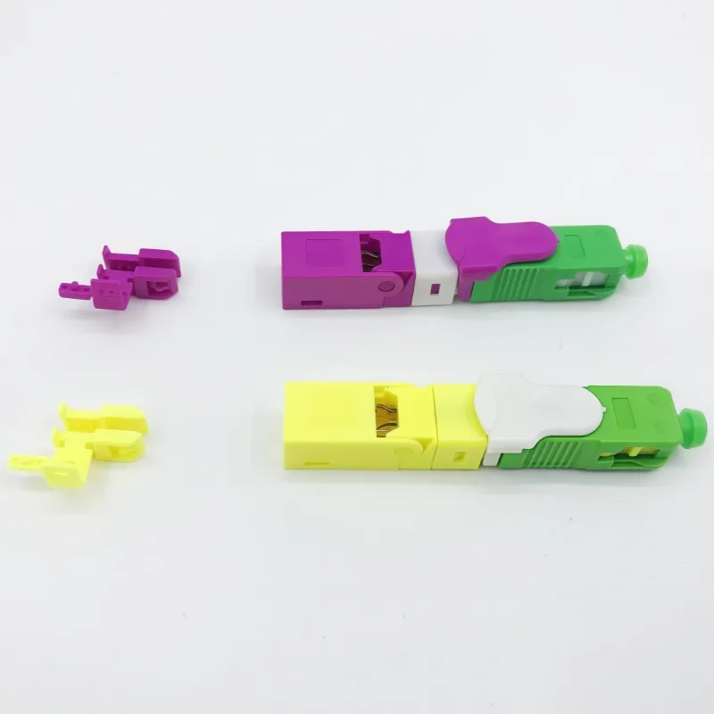 Summitek SC FTTH Fiber Optic Cold Splicing Connector Pre-embedded Telecommunications-grade Fiber Optic Cold Splicing Connector