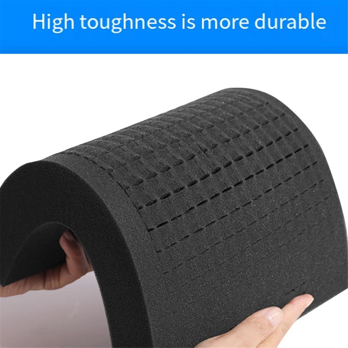 2PCS Pick Apart Foam for Toolbox Pre-Cutting Foam Insert High Density Shadow Foams 350x250x40mm