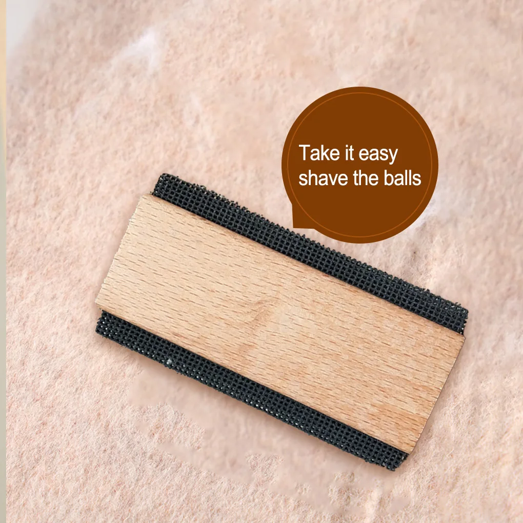 

Wool Comb Wooden Easy Grip Beech Combs Clothes Accessory Sweater Shaver Brushing Tools Pilling Removers Lint Scraper