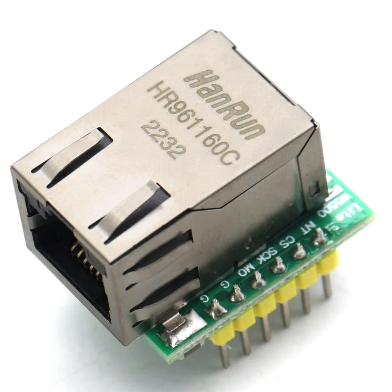 El módulo Ethernet W5500 TCP/IP es compatible con WIZ820io