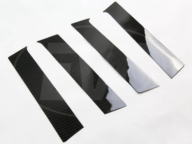 FOR 2008-2015 MITSUBISHI LANCER EX CARBON FIBER B PILLAR 5