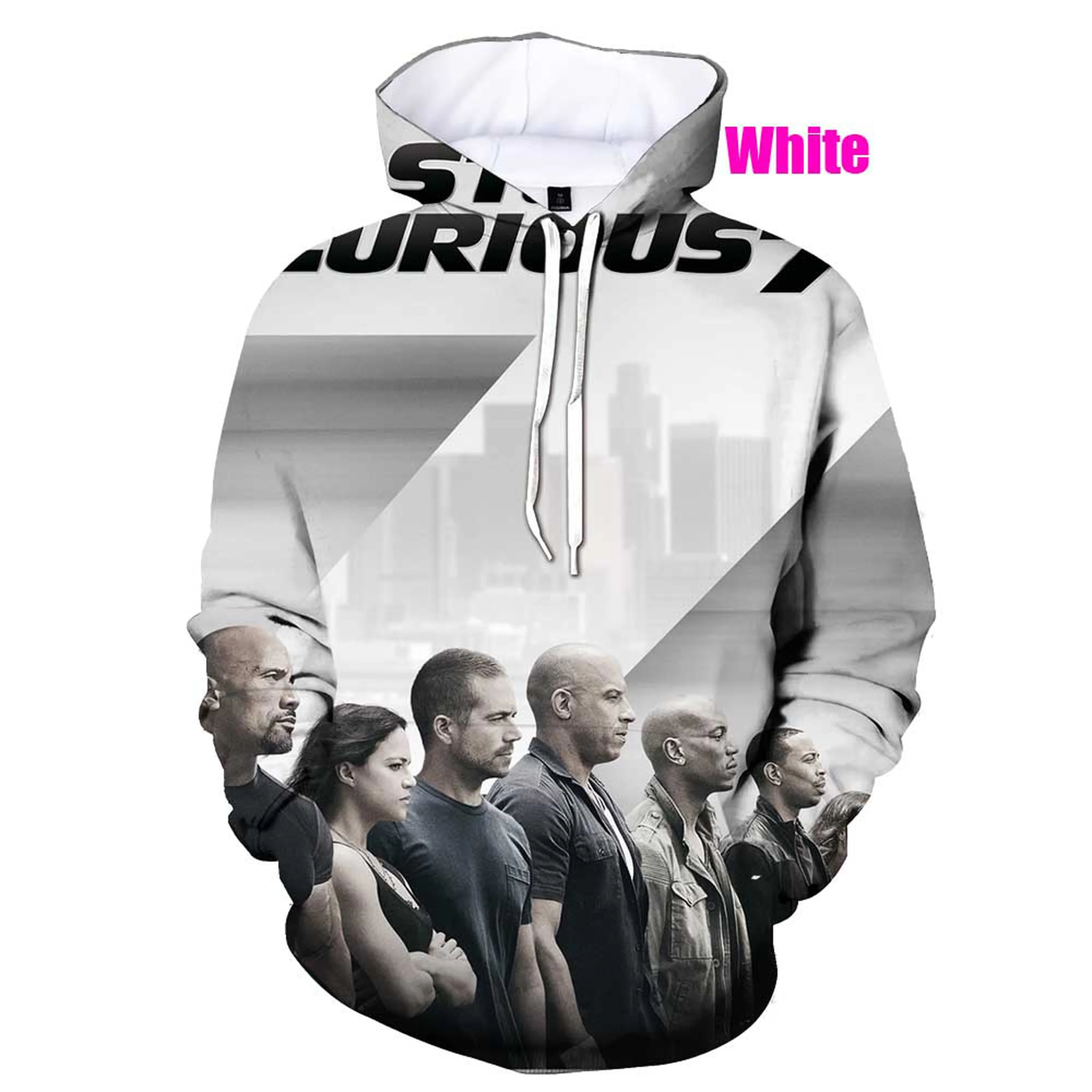 Hoodies Fast & Furious 3d Print Sweatshirts Men Women Unisex Hooded Oversized Hoodie Fashion Sweatshirts Coat Clothing
