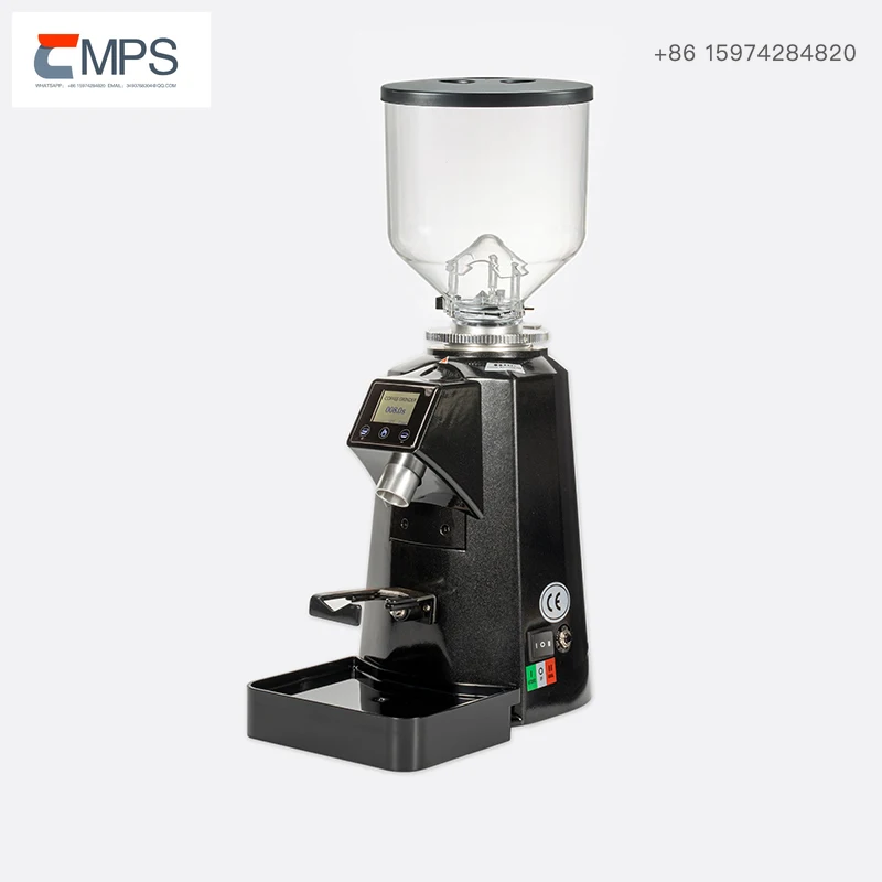 Professional 64Mm Df64 900E Aluminium Alloy Espresso Flat Burr 110V Commercial Electric Coffee Grinder