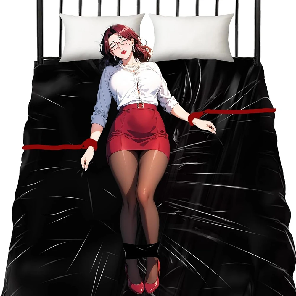 BDSM مقاوم للماء الكبار ملاءات السرير الجنس لعبة الجنس زيوت التشحيم غطاء سرير مقاوم للماء زوجين اللعوب Wetlook عبودية الرطب اللعب أداة الجنس #2