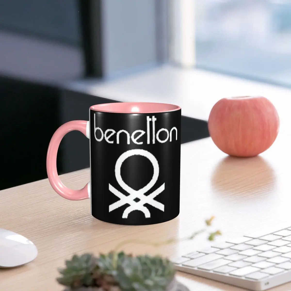 Benetton Formula Team 80s Collection Mug Funny Ceramic Coffee Cups Tea Mugs Milk Cup Drinkware Gift for Woman Man
