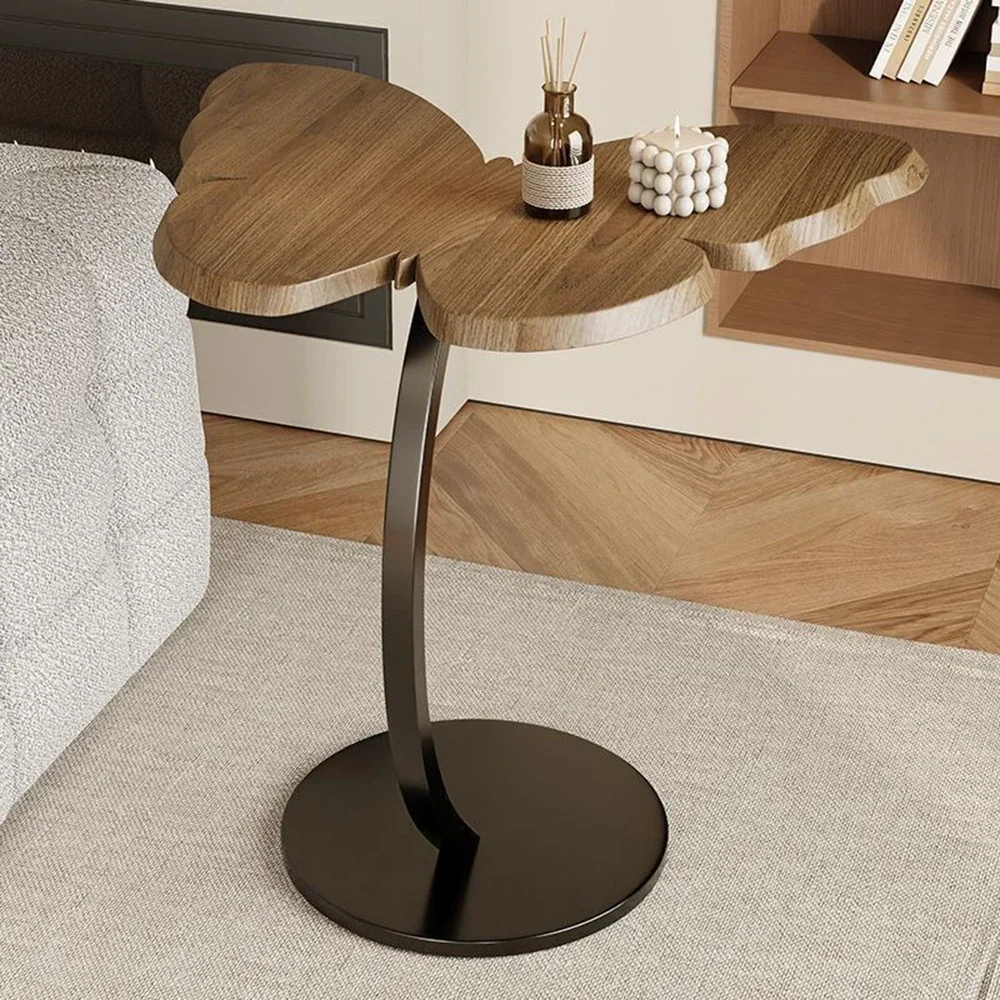 Butterfly Shape Floor-to-ceiling Coffee Table Light Luxury Sofa Side Storage Rack Simple Bedroom Storage Table