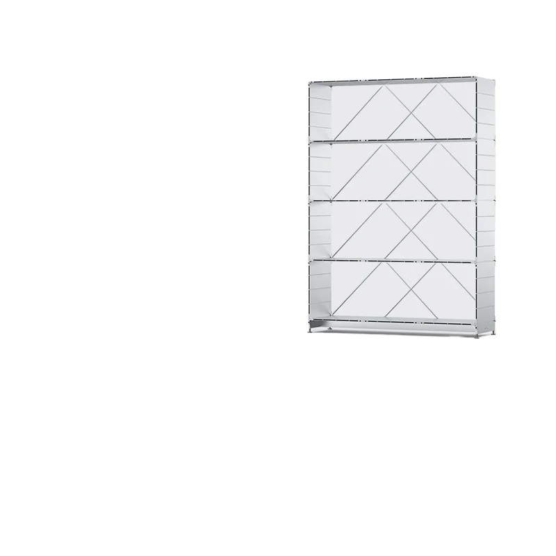 

Home living room floor display bookshelf, aluminum alloy shelf