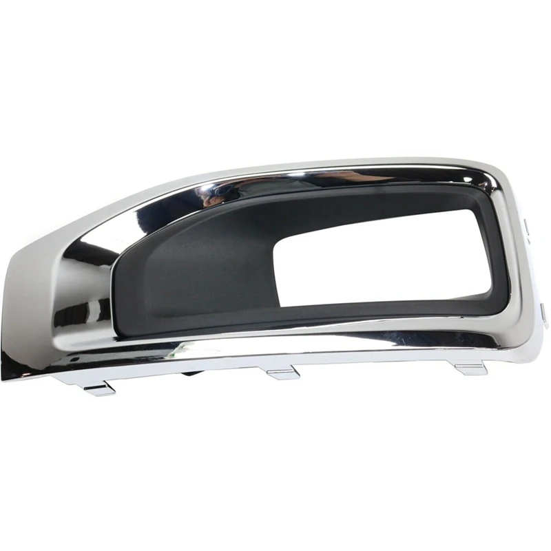 Front Left Side Fog Light Trim Cover Component For GMC Yukon/Yukon XL 2015-2020 Chrome Fog Lamp Bezel Frame GM1038187 13912295