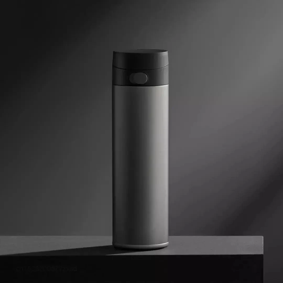 XIAOMI Mijia Thermos Cup Ti TA1 Pure Titanium Material 6-hour 450ml Warm Medical Material Travel Thermos Cup Vacuum Water Bottle