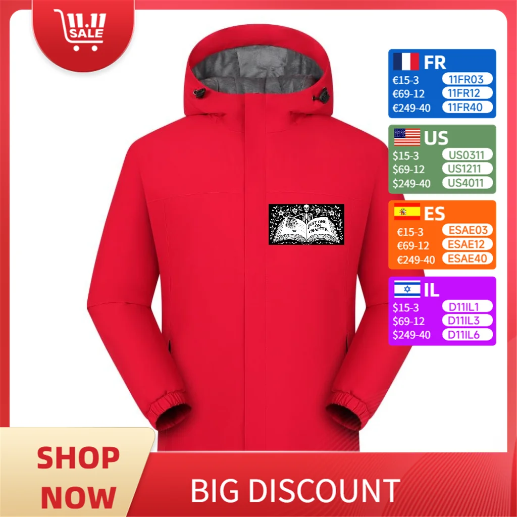 سترة شتوية مخصصة للرجال على الطراز البوهيمي، مقاومة للرياح، مقاومة للماء، مبطنة بالصوف، دافئة، ملابس رجالية قابلة للتخصيص