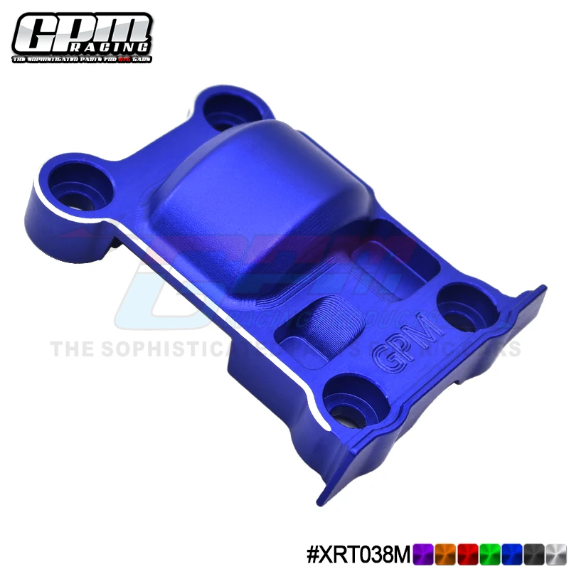 GPM CNC 7075 Alloy Rear Gear Cover For TRAXXAS 1/6 XRT 1/5 X-Maxx Ultimate 8S