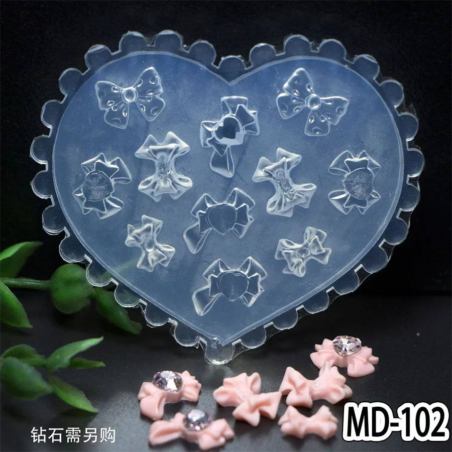 MD040-104 nailart 3D řezbářský silikon dráp mould DIY manikúra deco příslušenství dráp nástroje