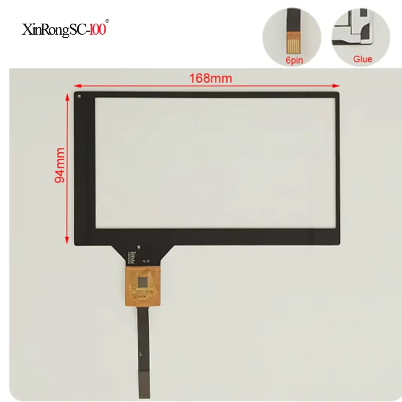 Touch screen For Pioneer SPH-DA160DAB 6Pin Digitizer Sensor Replace Part Sensor