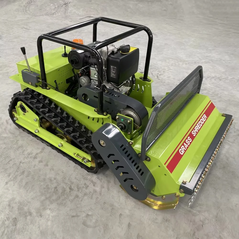 LNO-F800A Diesel Powered 4-Stroke Heavy Duty Self Propelled Industrial Lawn Mower High Speed Operation Adjustable DIY Lawn Mower