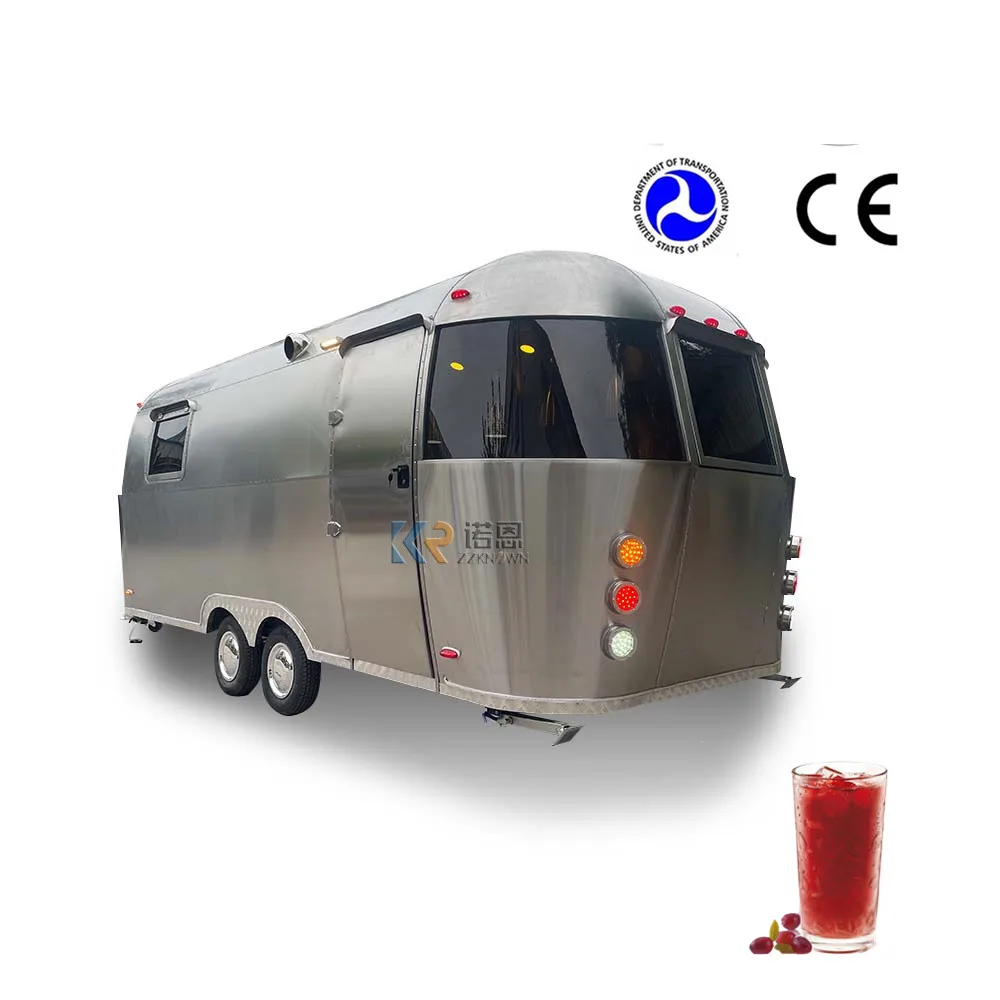 Hot Selling Factory Price Customized  Street Barbecue Bbq Food Trailer For America  Food Cart With Full Kitchen