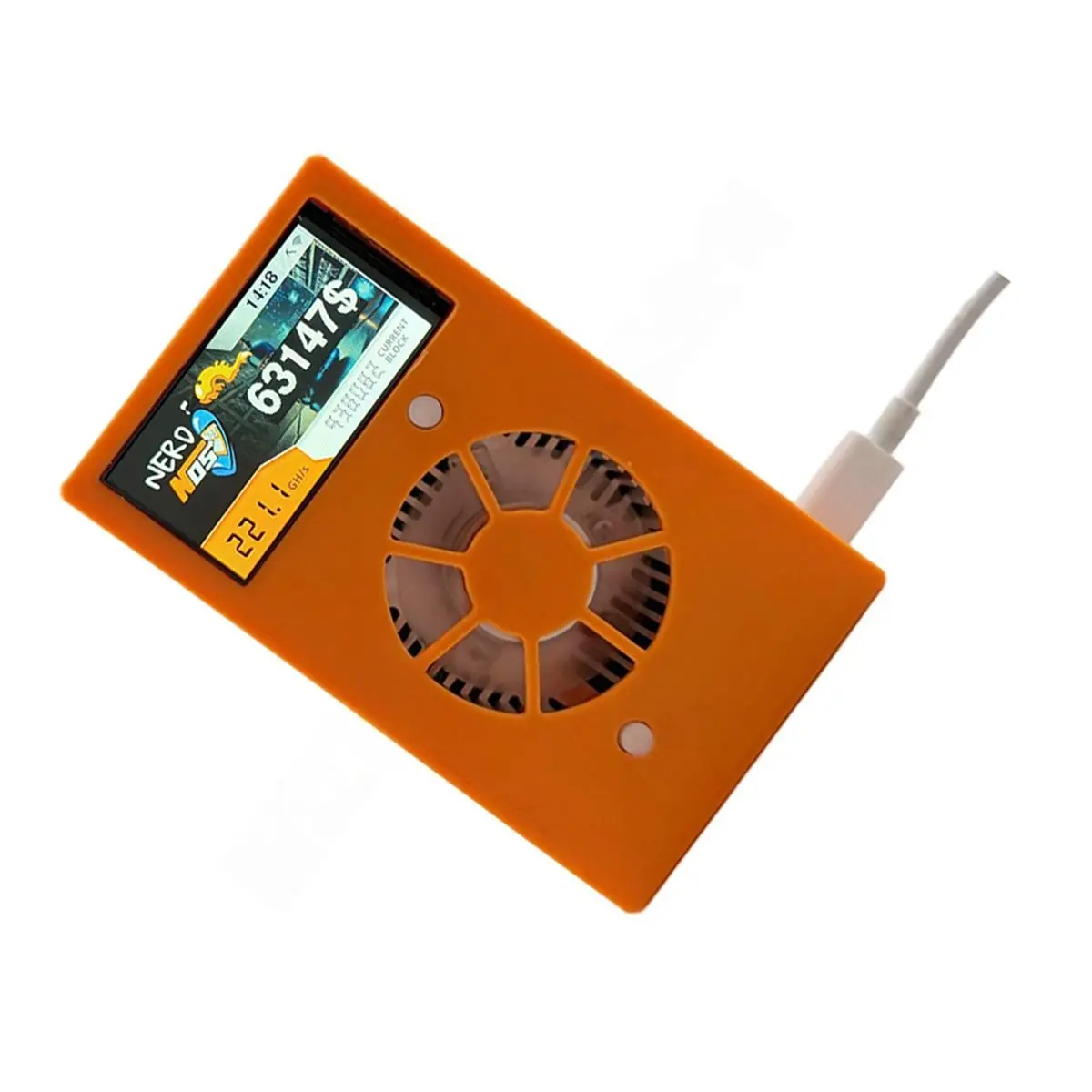 NEW FACTORY~NerdMinering V2MAX 200GH/S Bitcoin Solo Lottery Miner Win 3.125 BTC Miner WiFi Connection Miner US