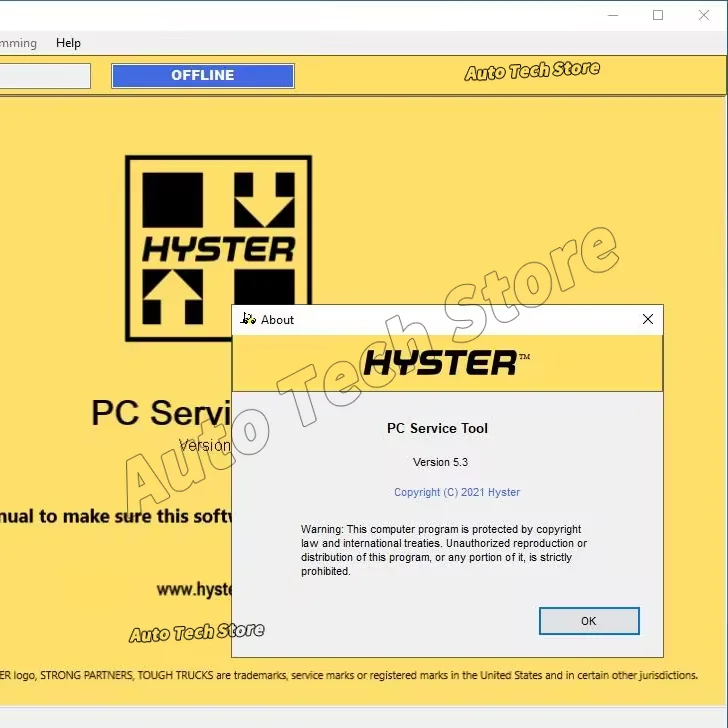

2025 для Hyster и Yale, инструмент для обслуживания ПК V5.3, диагностическое программное обеспечение, инструмент для ремонта автомобилей, диагностические инструменты