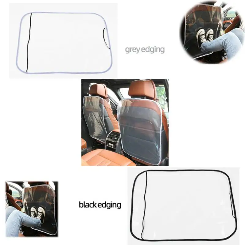 Anti-dirty Protection Car Children Seat Waterproof Anti-Kick Seat Back Covers Auto Stain-Resistant Protector Mat From Dirt Mud