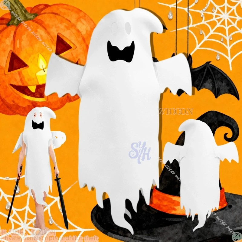 

Anime Idol Stage Performance Cosplay Costumes Halloween Party Activities Personalized Prints Kawaii Cute Horror Ghost Jumpsuit