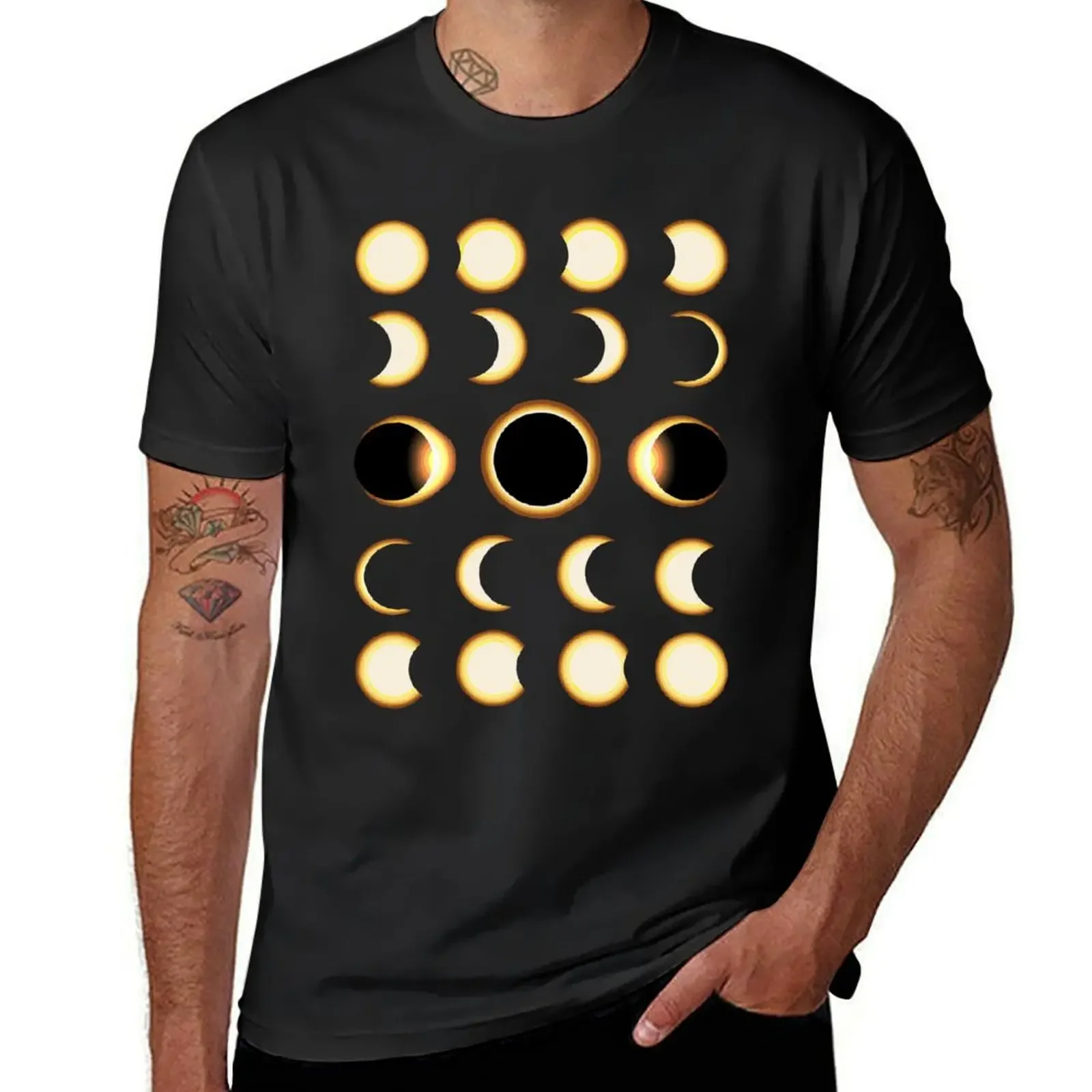 

Solar eclipse, Astronomy, Sun, Eclipse T-Shirt plus sizes heavyweights aesthetic clothes men tshirt