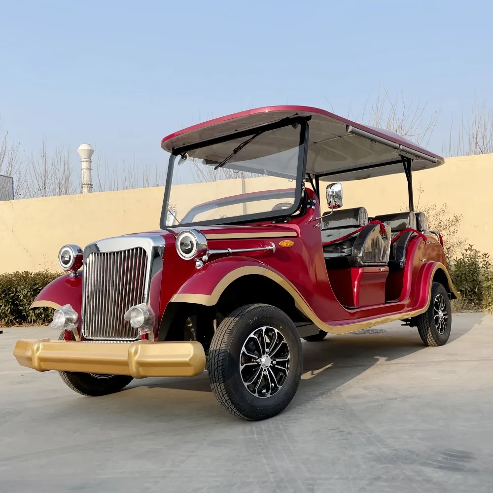 High Quality Electric Beach Sea View Sightseeing Car 2-10 Seats 60V 72V 100AH/150AH/200AH Lead-Acid Battery/Lithium Battery