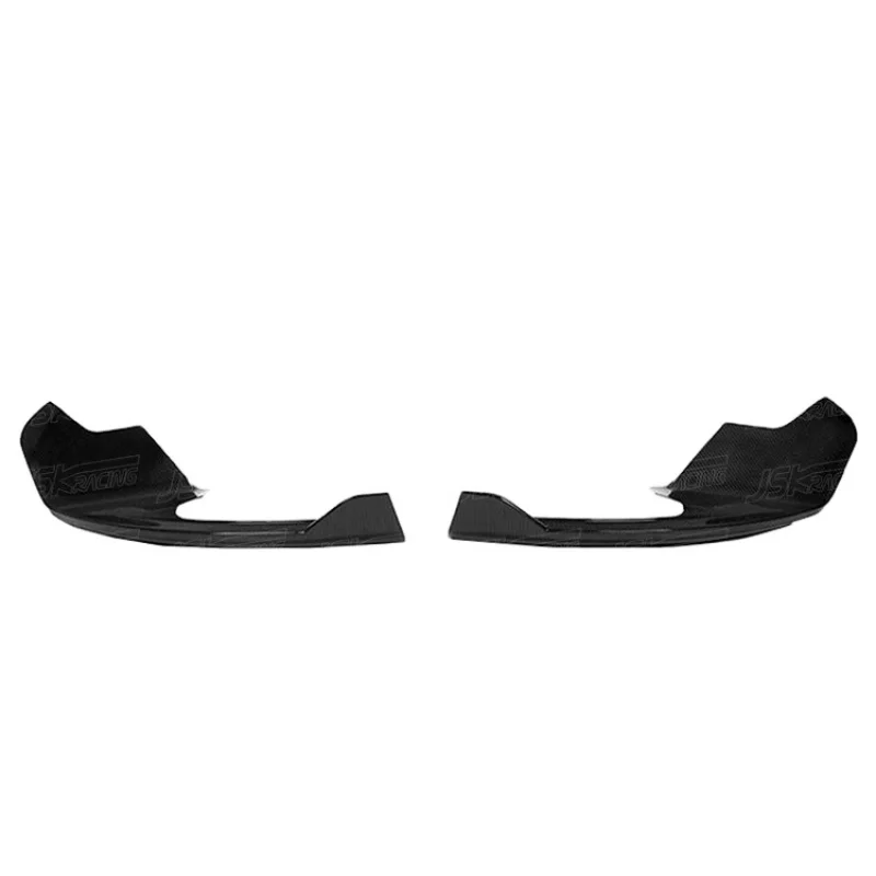 

JSK STYLE DRY CARBON FIBER FRONT SPLITTERS LIP BUMPER CANARDS For 2015-2018 MCLAREN 540C 570S 570GT