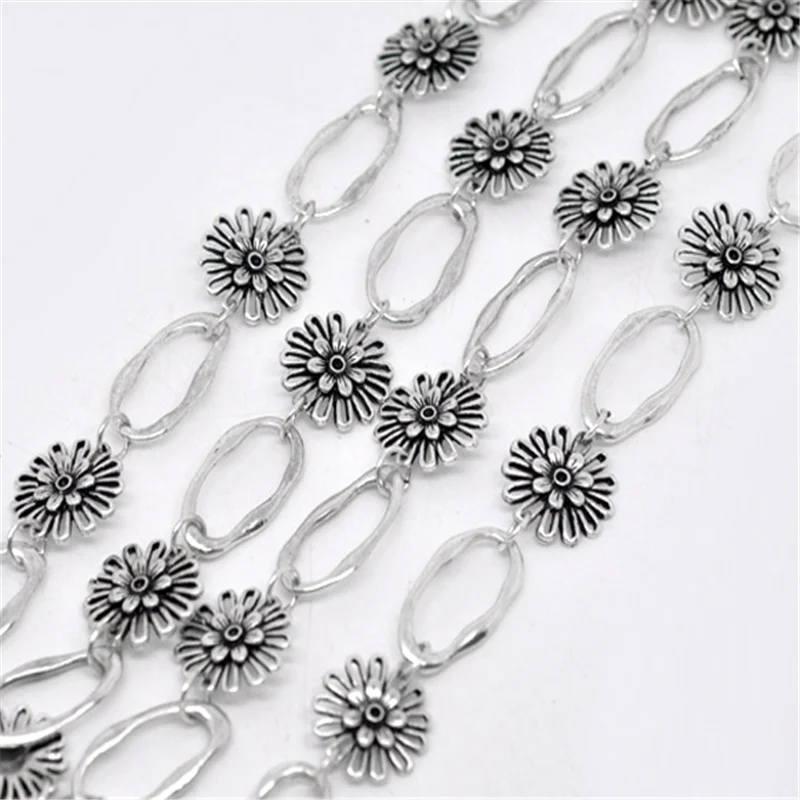 Opened Oval Chains for DIY Jewellery Making