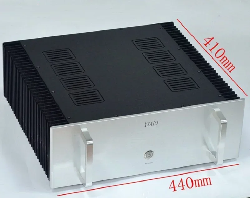 Krell A100 Золотая печать MJ15024 MJ15025 Чистая задняя часть 300 Вт класса A со сбалансированным входом двухканальный Hi-Fi домашний аудиоусилитель