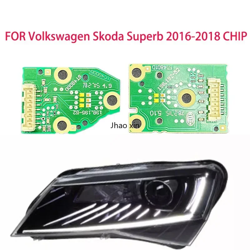 

White Angel Eyes for Volkswagen Skoda Superb 2016-2018 Car HeadAngel Eyess DRL Chip Ballast Chip Circuit Board Angel Eyes Source