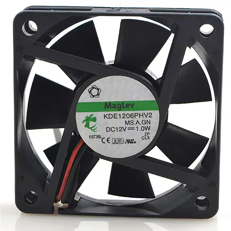 

12V 1.0W Maglev 6cm Projection Monitoring Cooling Fan KDE1206PHV2 Replacement Cooler Fan 6015