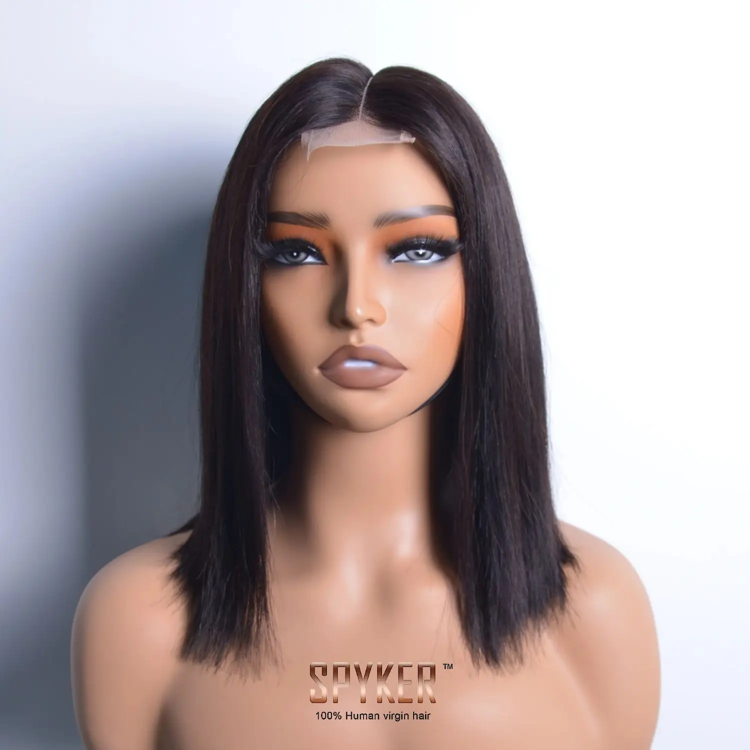 

【Super Double Drawn】Wear and Go Glueless 2x6 Kim K Lace Wig Super Double Drawn Bone Straight Bob Wig