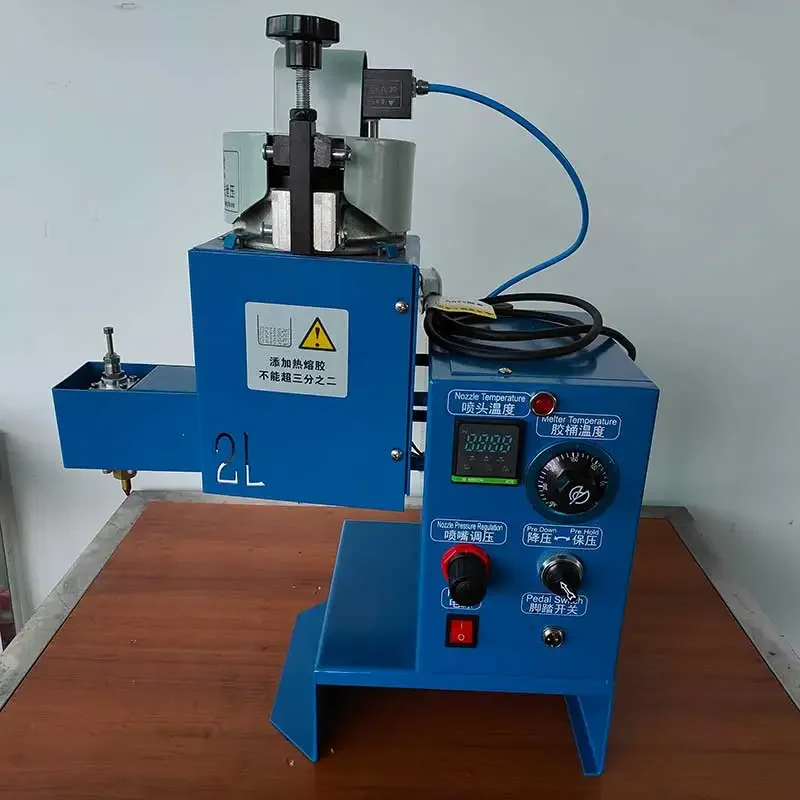 

Electronic Hot Melt Glue Machine Automatic Dispensing Injecting Machine Glue Applicator Circuit Board Dispenser 220V 800W