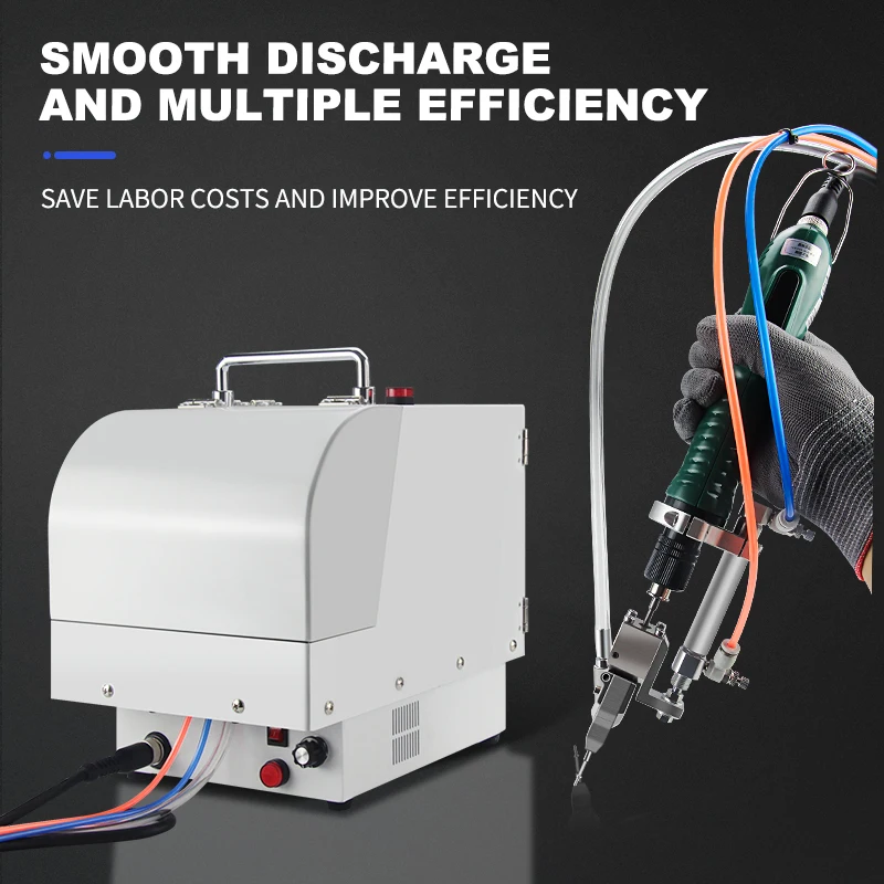 High Precision Handheld Fully Automatic Locking Screw Machine Feeder M1.7-M4 Pneumatic Loading Unloading Locking Screw Machine