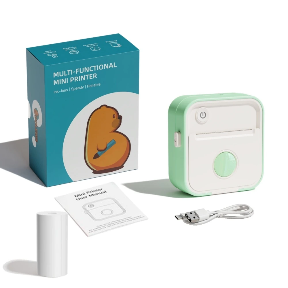 Новый принтер этикеток D5, бесчернильный термопринтер для изготовления этикеток, 12-57 мм, бумажный регулируемый карманный мини-принтер для наклеек для фото