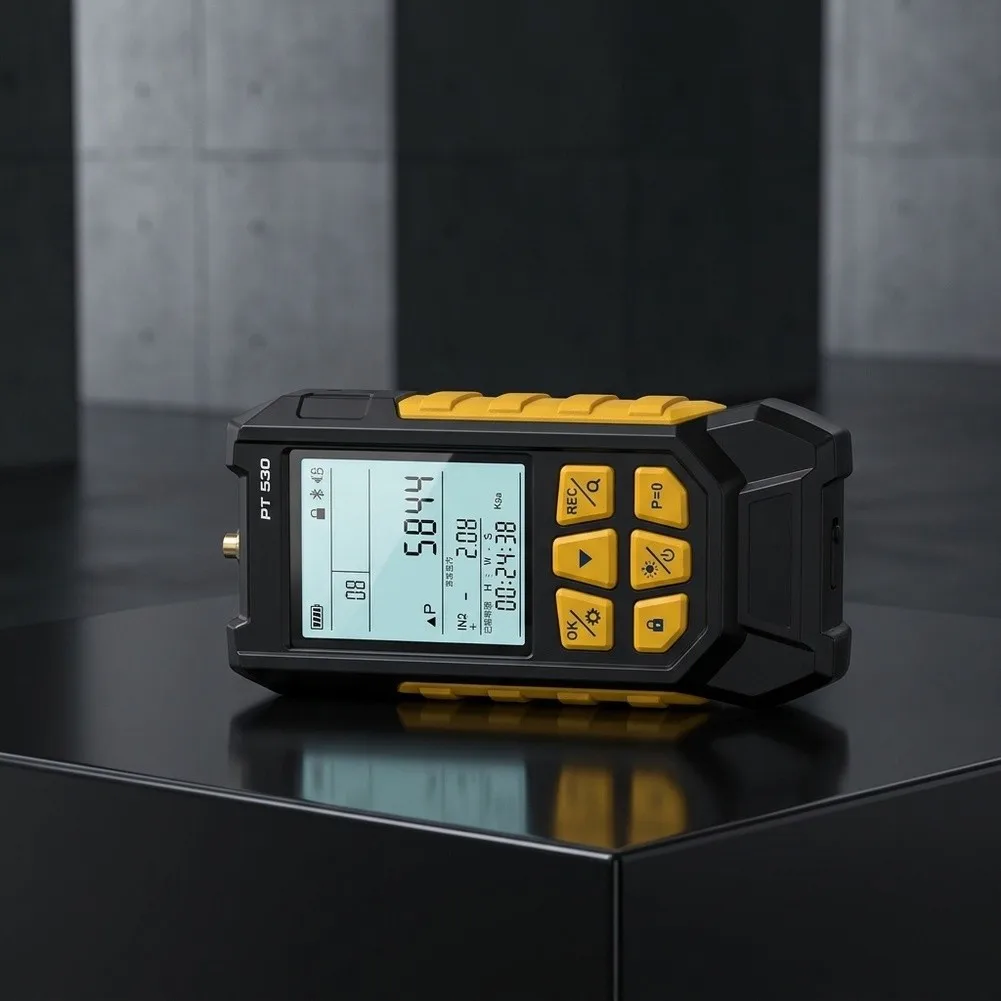PT530 Digital Pressure Gauge for Negative Differential and Pressure Applications with 11 Unit Conversion Capability