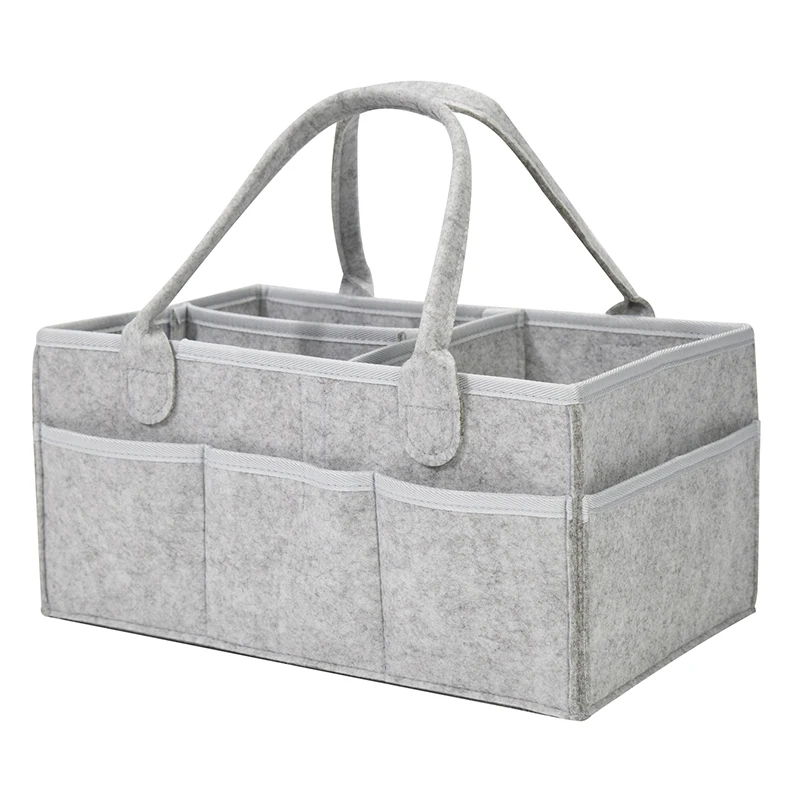 Organizer per accessori per passeggini borsa per mamma borsa pieghevole per pannolini per bambini borse per appendere addensare cestino portatile